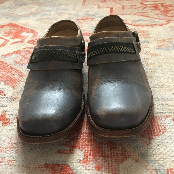 Triad Bed Stu leather mules clogs sleep on - Picture 3 of 9